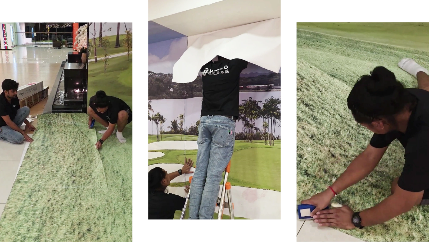 Detail and precision wallpaper makeover